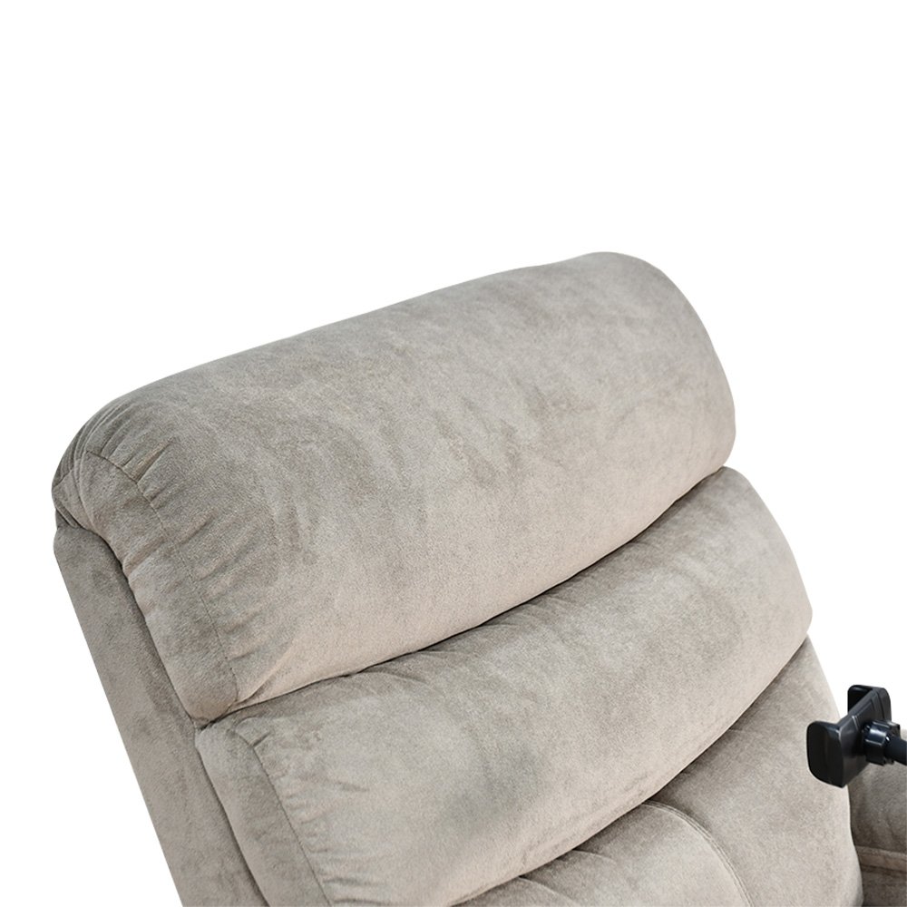 كرسي استرخاء هزاز دوار قماشي بحامل جوال 