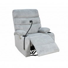 كرسي استرخاء هزاز دوار قماشي بحامل جوال كرسي استرخاء هزاز دوار قماشي بحامل جوال