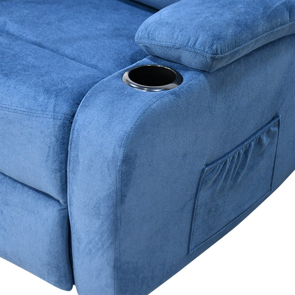 كرسي استرخاء هزاز دوار قماشي بحامل جوال 