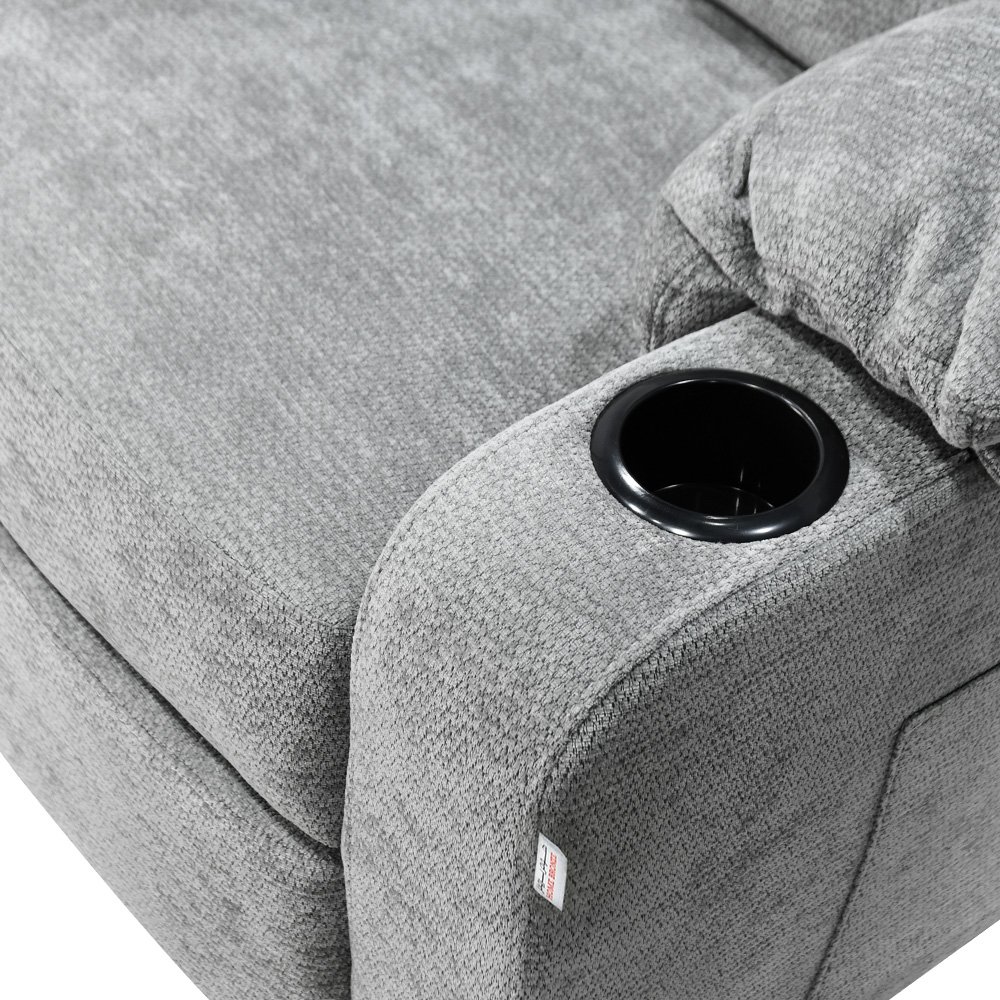 كرسي استرخاء هزاز دوار قماشي بحامل جوال 