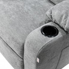 كرسي استرخاء هزاز دوار قماشي بحامل جوال 