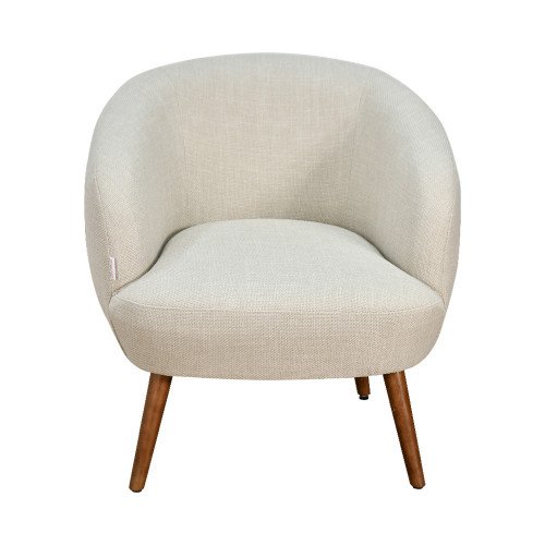 كرسي استقبال فاخر قماشي بيج