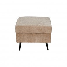 كنبة مودرن 3 مقاعد قماش مع صندوق تخزين كوفي 