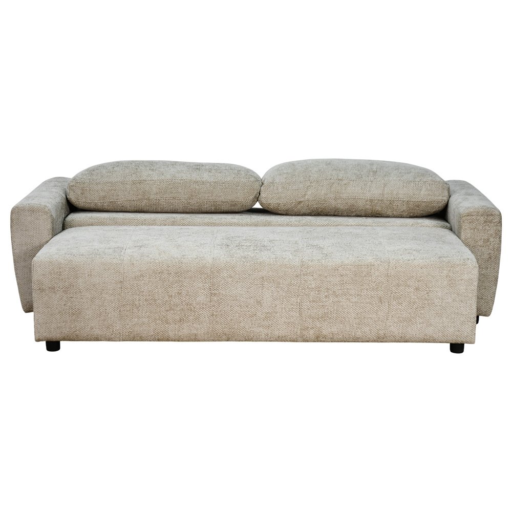 كنبة 3 مقاعد قابلة للتعديل الي سرير بيج 