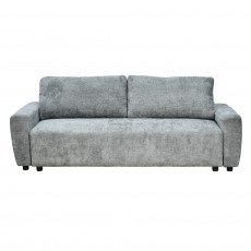 كنبة 3 مقاعد قابلة للتعديل الي سرير رمادي 