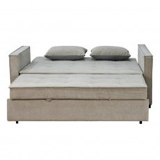 كنبة مفرد مودرن قابلة للتعديل الي سرير كافيه 