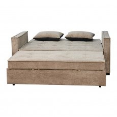 كنبة مفرد مودرن قابلة للتعديل الي سرير كوفي 