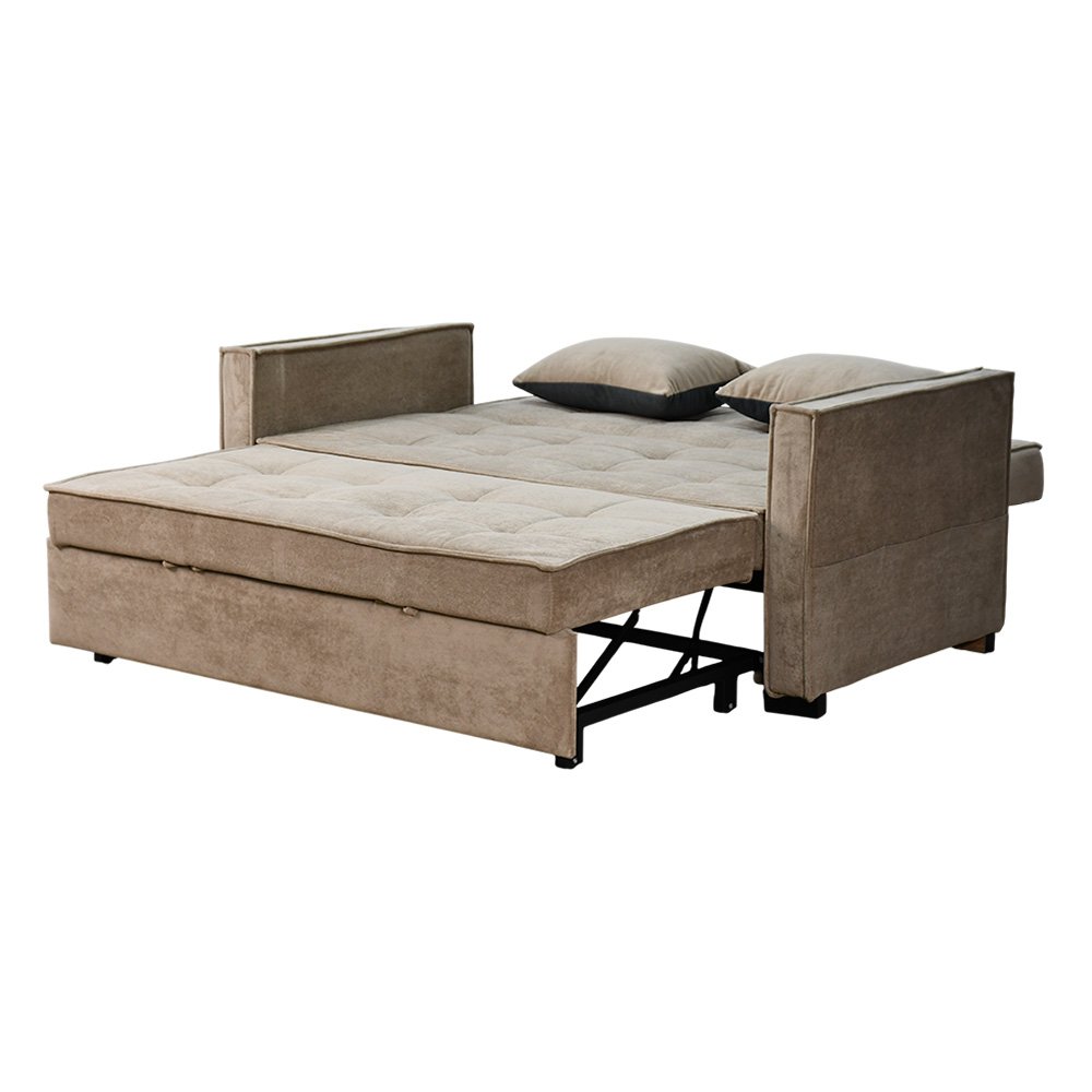 كنبة مفرد مودرن قابلة للتعديل الي سرير كوفي 