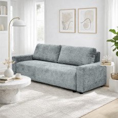 كنبة 3 مقاعد قابلة للتعديل الي سرير رمادي كنبة 3 مقاعد قابلة للتعديل الي سرير رمادي