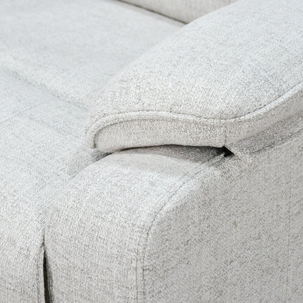 كرسي استرخاء فاخر هزار دوار بحامل جوال أوف وايت