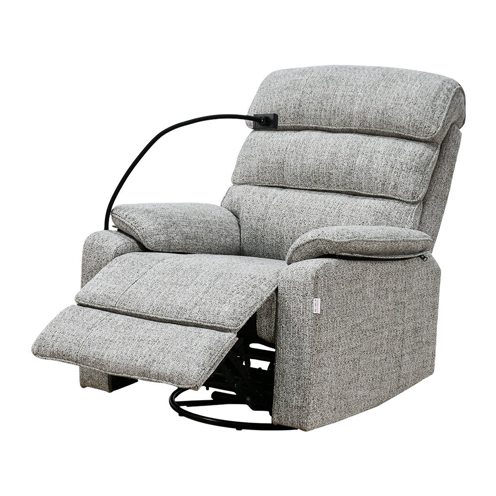 كرسي استرخاء فاخر هزار دوار بحامل جوال كافيه