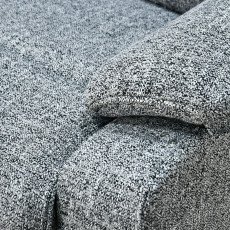 كرسي استرخاء فاخر هزار دوار بحامل جوال رمادي غامق