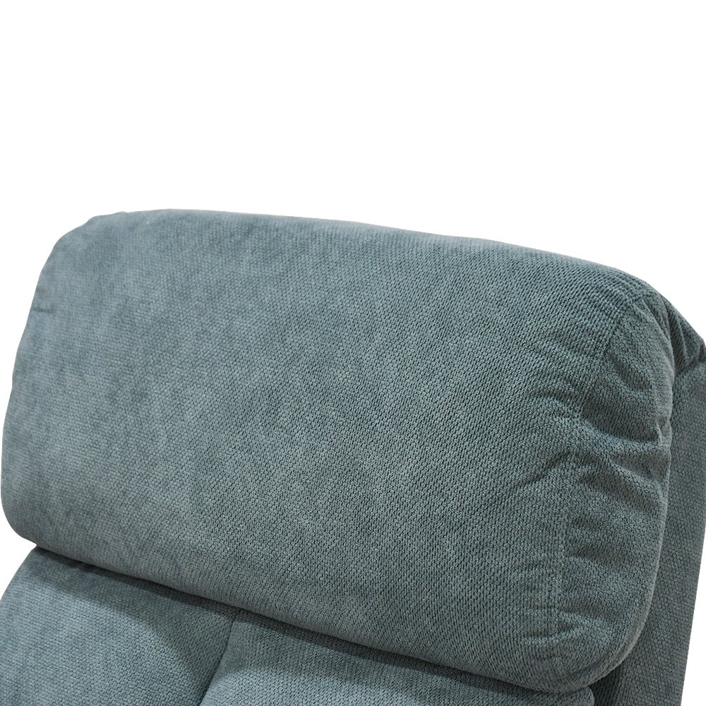 كرسي استرخاء فاخر هزار دوار بحامل جوال رمادي 