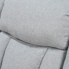 كرسي استرخاء فاخر هزاز دوار بتصميم مودرن رمادي