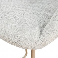 كرسي بار عصري قماش بقاعدة معدنية بيج كرسي بار عصري قماش بقاعدة معدنية بيج