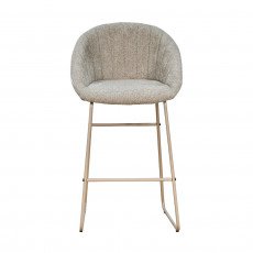 كرسي بار عصري قماش بقاعدة معدنية كافيه كرسي بار عصري قماش بقاعدة معدنية كافيه