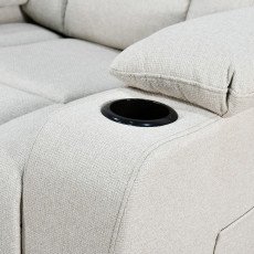 كرسي استرخاء فاخر هزاز دوار بتصميم مودرن بيج كرسي استرخاء فاخر هزاز دوار بتصميم مودرن بيج