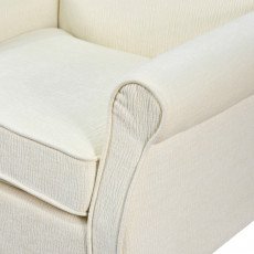 كرسي فخم أوف وايت 