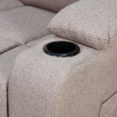 كرسي استرخاء هزاز دوار قماشي 