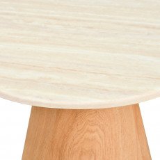  طقم طاولات خدمة رخامي ثنائي بيج 