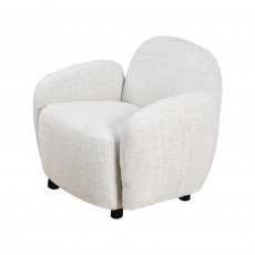 طقم كنب 2 مقعد فاخر مع كرسيين دوار وثابت أوف وايت