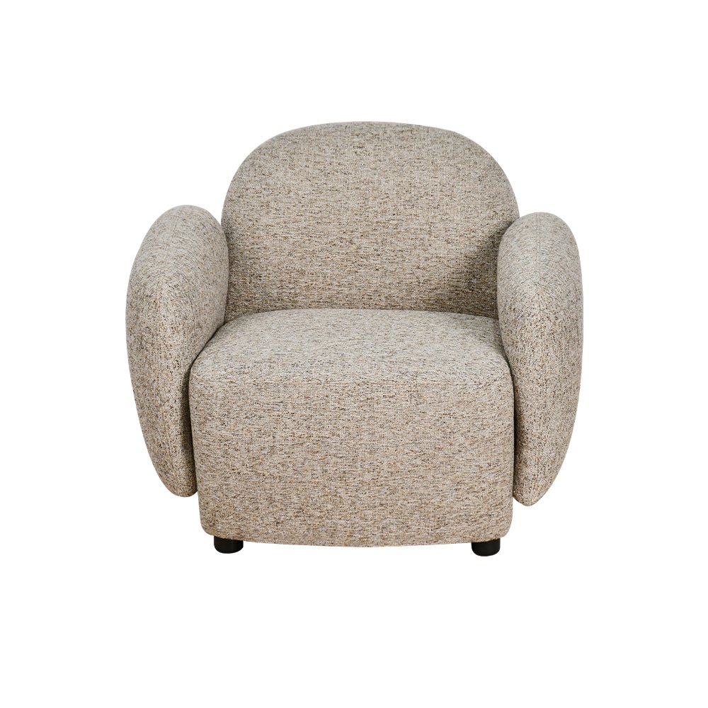 طقم كنب 2 مقعد فاخر مع كرسيين دوار وثابت كافيه