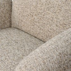 طقم كنب 2 مقعد فاخر مع كرسيين دوار وثابت كافيه