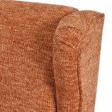 كرسي مفرد فخم قماش بهيكل خشبي مودرن هافان