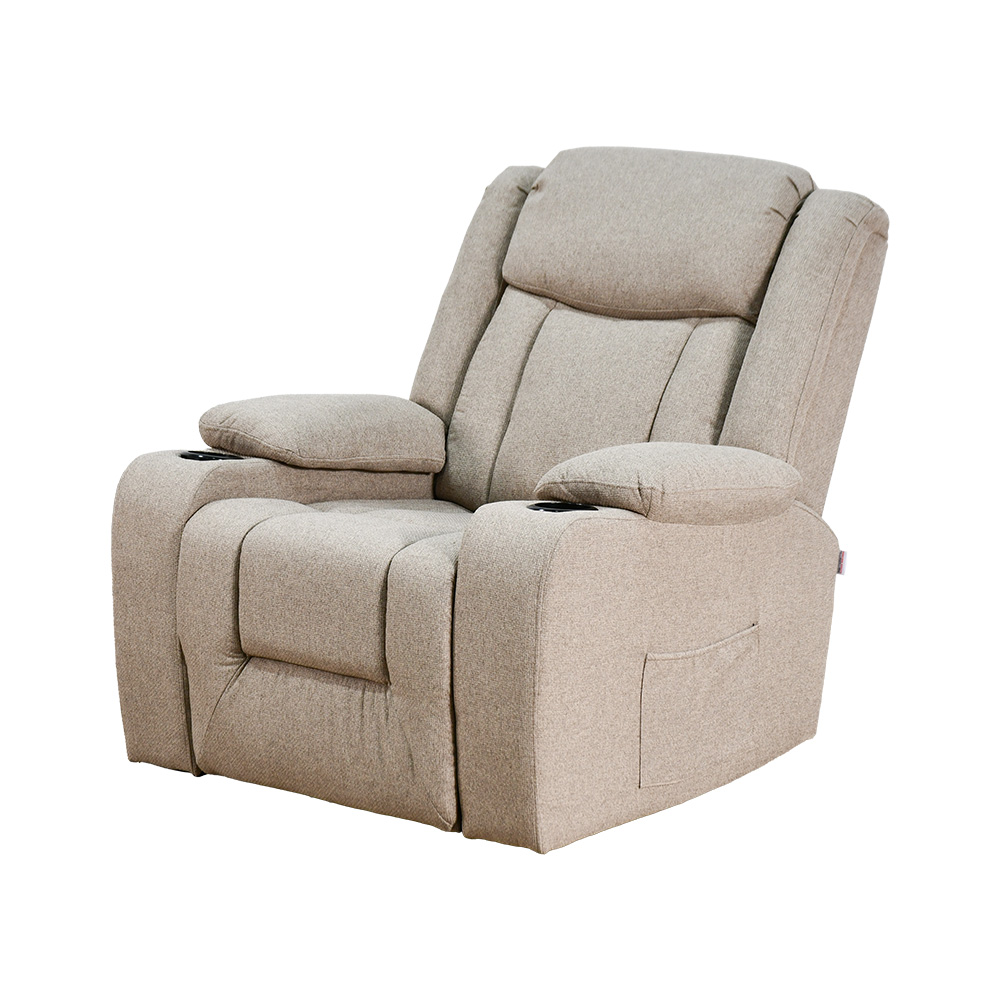 كرسي استرخاء فاخر هزاز دوار قماشي مودرن كافيه