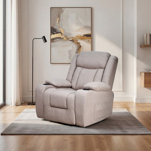 كرسي استرخاء هزاز دوار قماشي كرسي استرخاء هزاز دوار قماشي