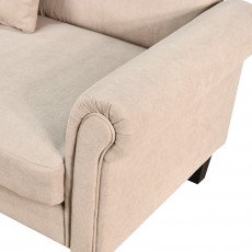 كنبة زاوية مودرن قماش تصميم عصري كافيه