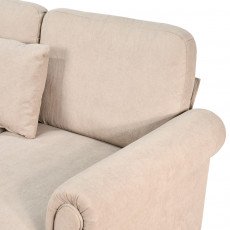 كنبة زاوية مودرن قماش تصميم عصري كافيه