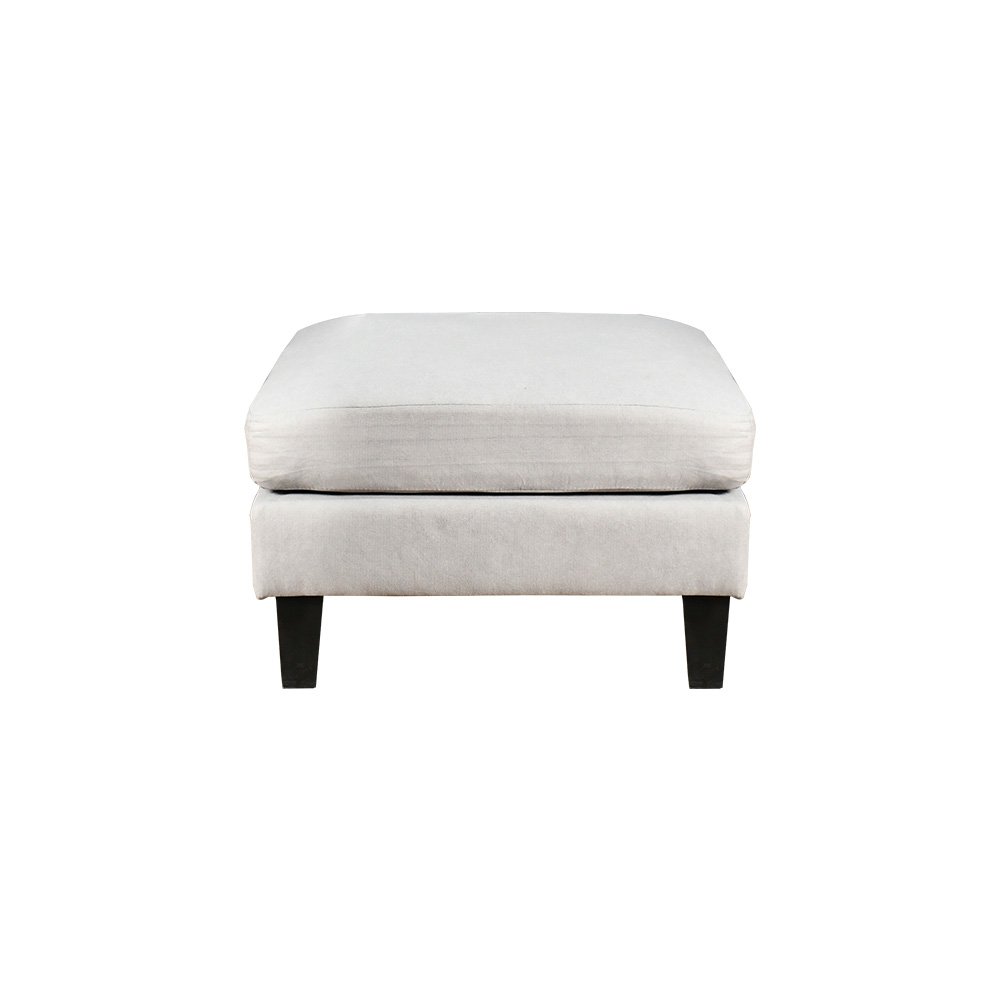 كنبة زاوية مودرن قماش تصميم عصري رمادي