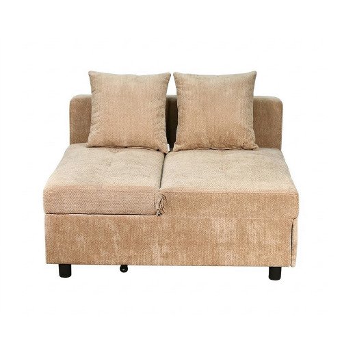 كنبة فاخرة قابلة للتعديل الي سرير مودرن مع تخزين كوفي