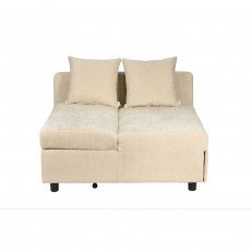 كنبة فاخرة قابلة للتعديل الي سرير مودرن مع تخزين بيج