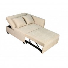 كنبة فاخرة قابلة للتعديل الي سرير مودرن مع تخزين بيج