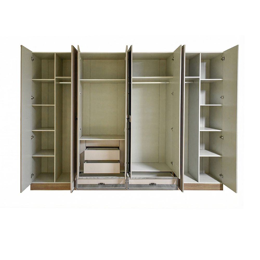 غرفة نوم متكاملة نيوكلاسيك خشبي 