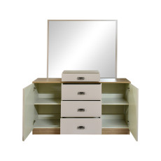 غرفة نوم متكاملة نيوكلاسيك خشبي 