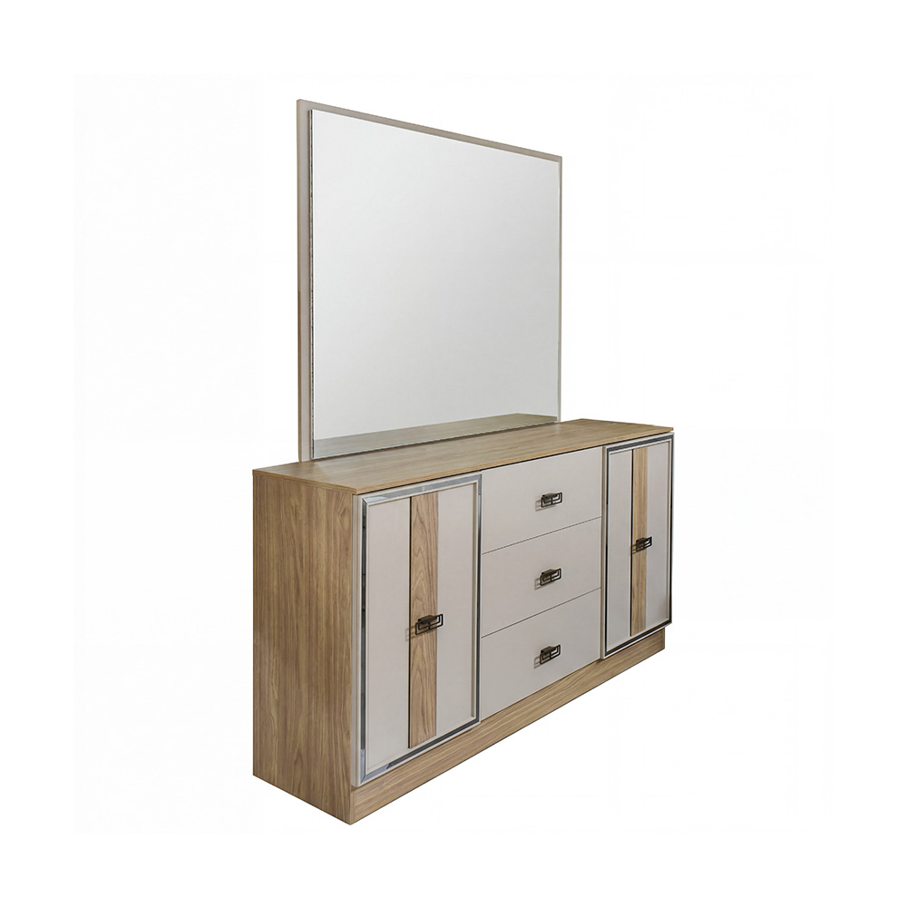 غرفة نوم متكاملة نيوكلاسيك خشبي 