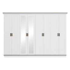 غرفة نوم متكاملة مودرن أبيض 