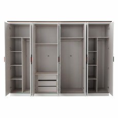 غرفة نوم متكاملة مودرن أبيض 