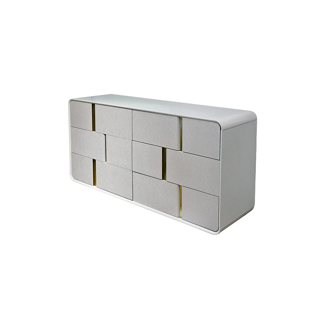 غرفة نوم متكاملة مودرن رمادي 