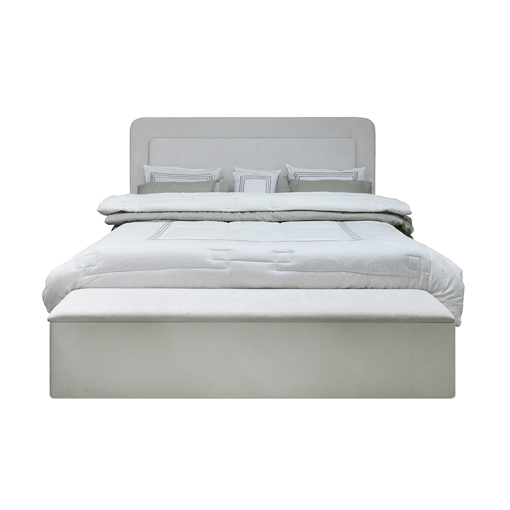 غرفة نوم متكاملة مودرن ابيض 