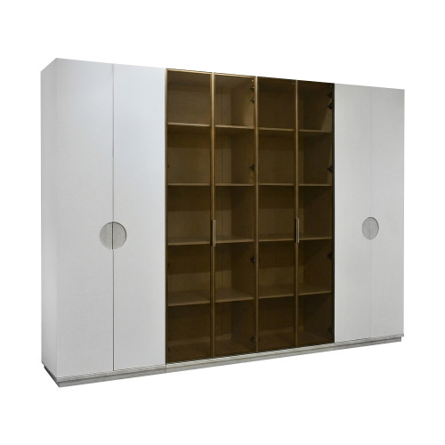 غرفة نوم متكاملة مودرن ابيض 