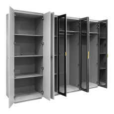 غرفة نوم متكاملة مودرن رمادي 