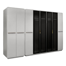 غرفة نوم متكاملة مودرن رمادي 