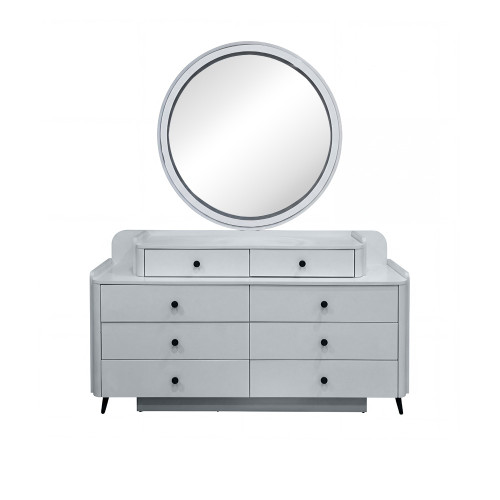 غرفة نوم متكاملة مودرن رمادي 