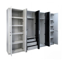 غرفة نوم متكاملة مودرن رمادي 