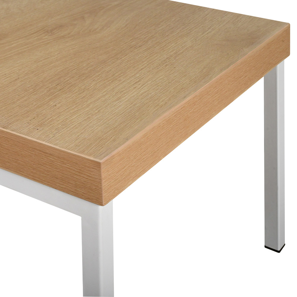 طاولة جانبية مربعة خشب مودرن 