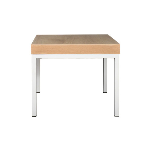 طاولة جانبية مربعة خشب مودرن 